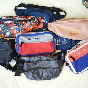 champion color block waist pack